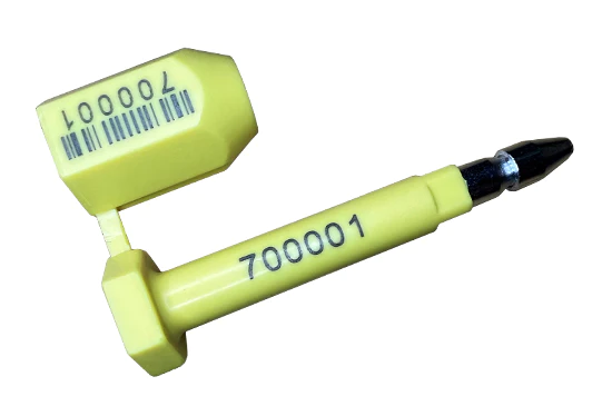 Bolt seals are specifically designed to protect high value cargo, cross border shipments and container content.