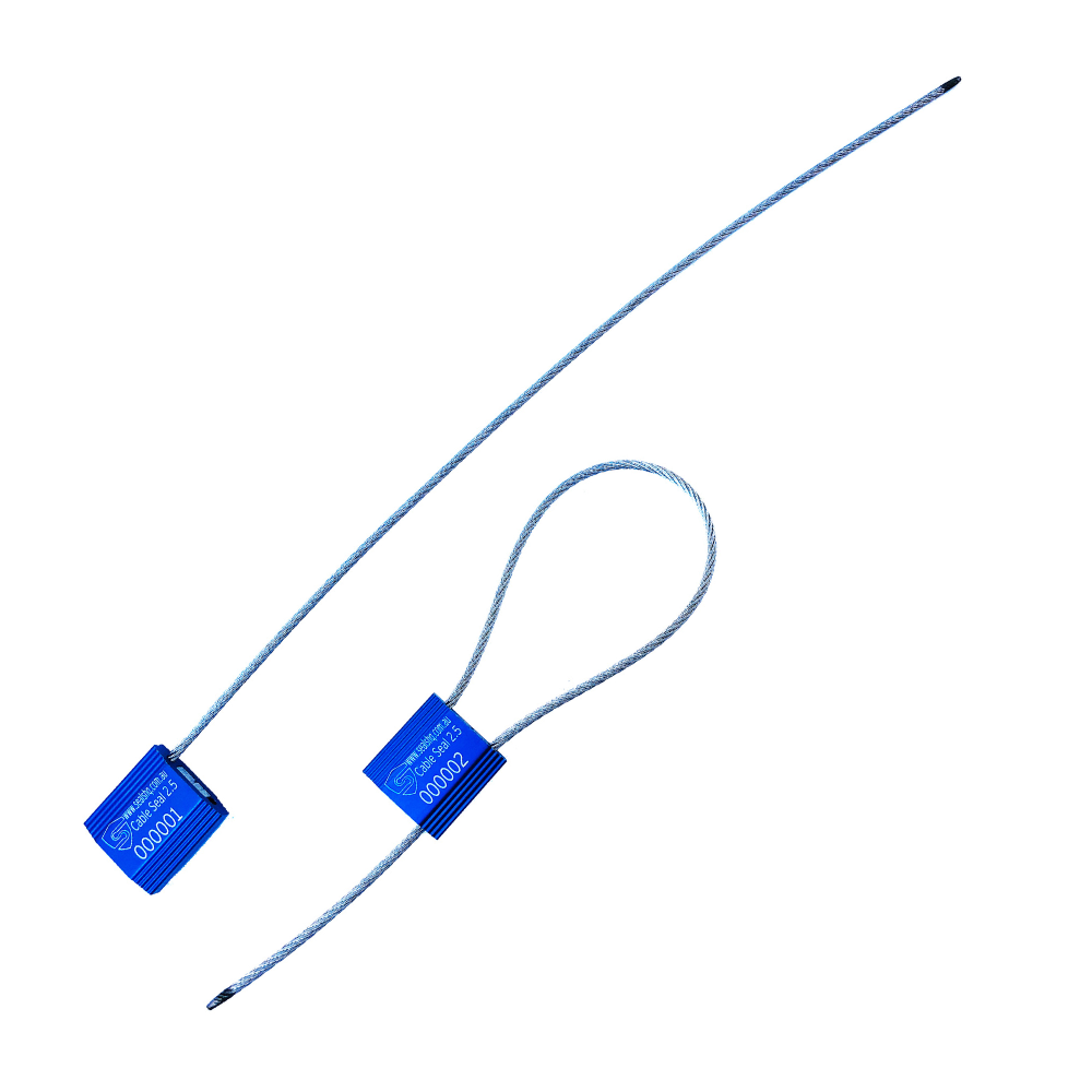 The Cable Wire Seal comes with encapsulated tips.