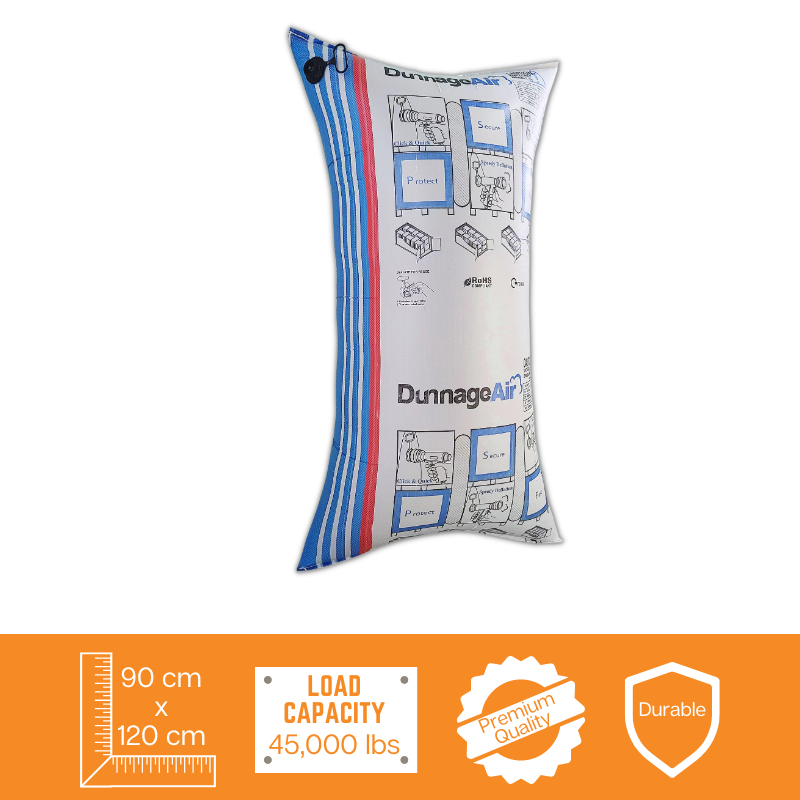 Our smallest dunnage bag is a handy to addition to use when needing to secure loads from shifting in transit.