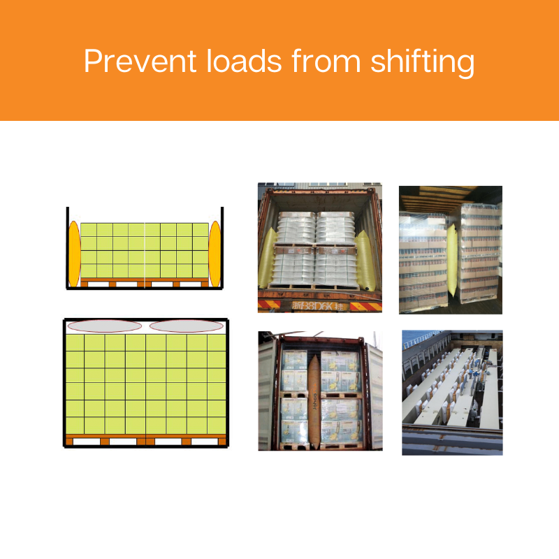 Dunnage Bags prevent loads from shifting in shipping containers and trucks