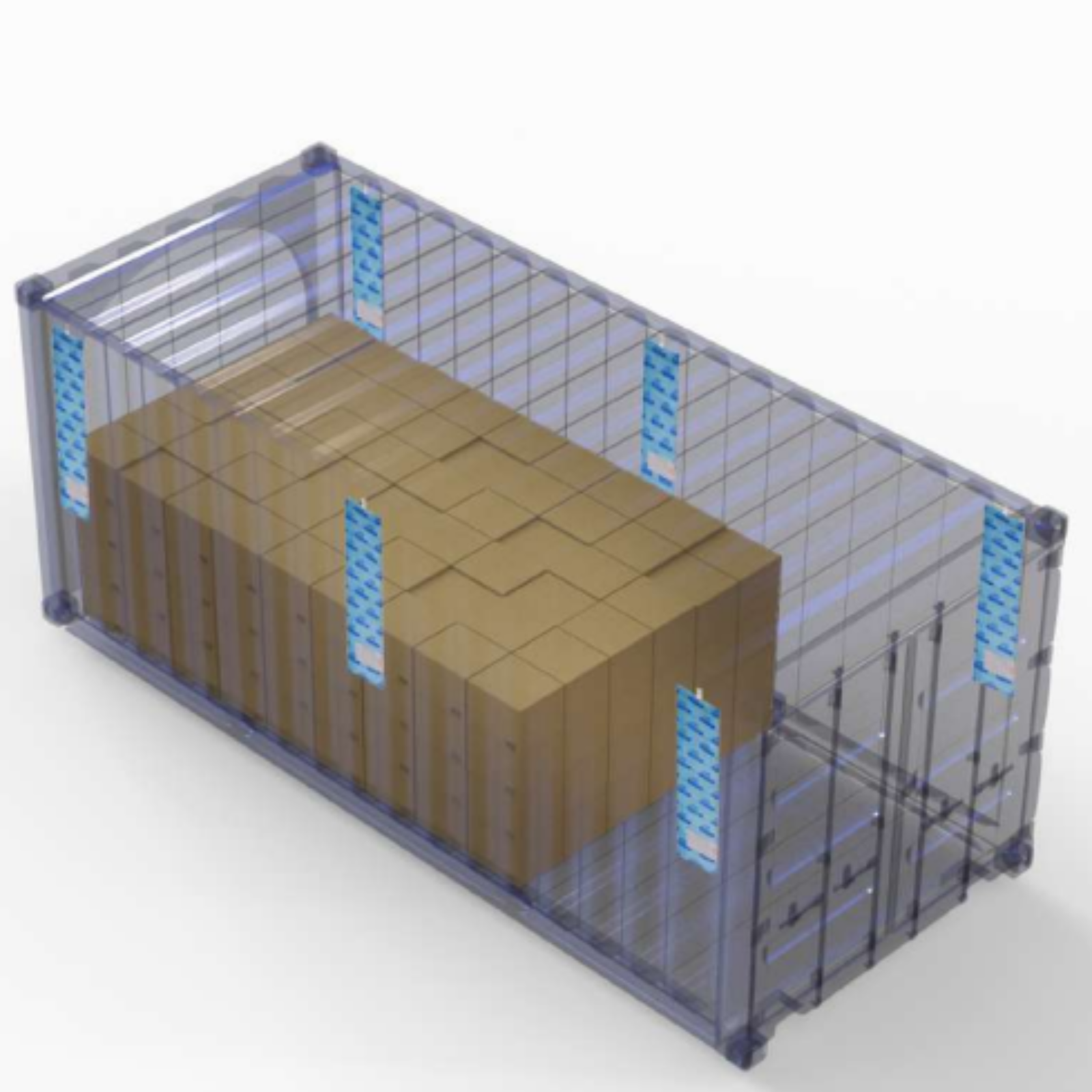 The Absorb King hook allows units to be hung from a containers rings.