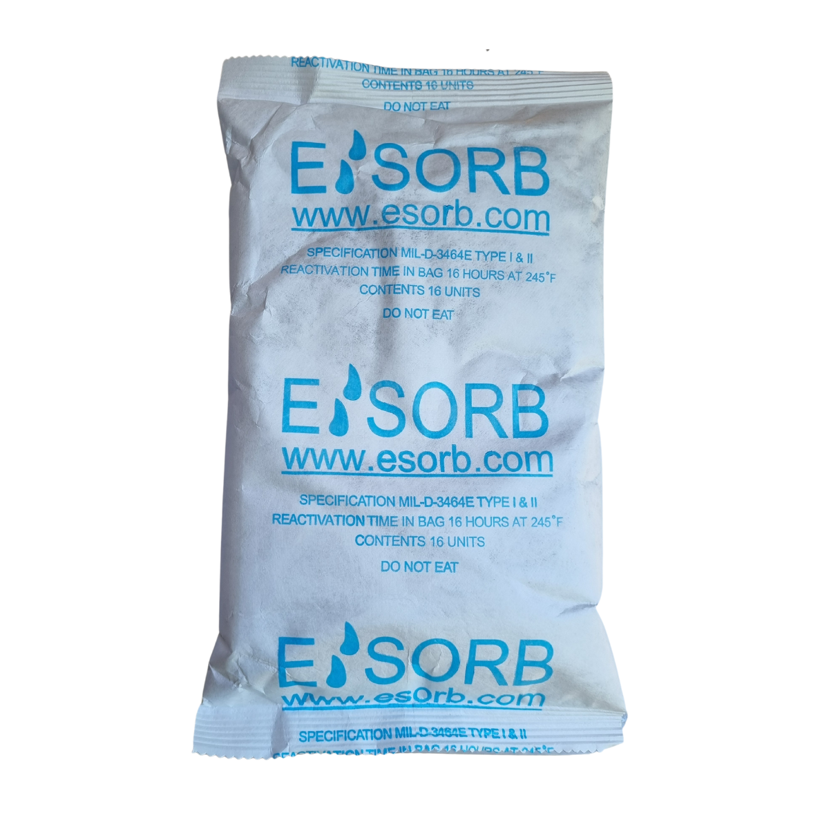 The 16 Unit non-corrosive MT Clay desiccant is the largest in the Mil Spec range.