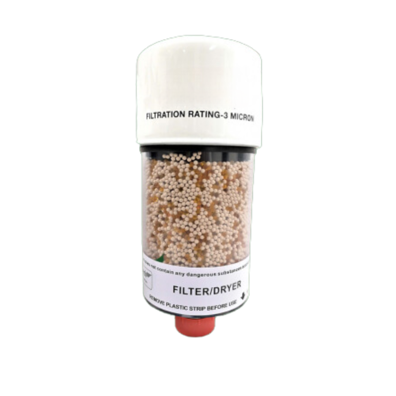 Valved Reservoir Breather protects fluids, semi-solids and powders from moisture.